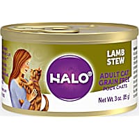 Halo Adult Grain Free Lamb Recipe Canned Cat Food