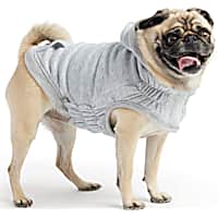 GF Pet Heather Grey Elasto-Fit Urban Dog Hoodie
