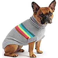 GF Pet Grey Mix Retro Dog Sweater