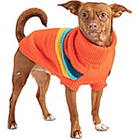 GF Pet Orange Alpine Dog Sweater