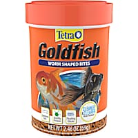 Tetra Goldfish Worm Shaped Bites Fish Food