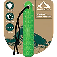 Hound2O Squeaky Rope Bumper Green Outdoor Dog Toy