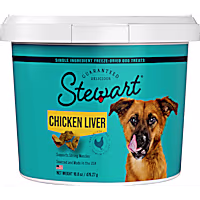 Stewart Chicken Liver Freeze Dried Dog Treats