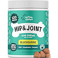 Active Chews Chicken Flavor Glucosamine Hip & Joint Chews for Dogs