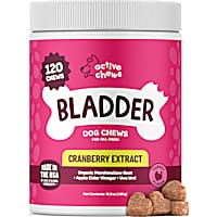 Active Chews Turkey Flavor Bladder Cranberry Chews for Dogs