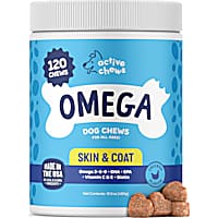 Active Chews Chicken Flavor Omega3 Fish Oil Chews for Dogs