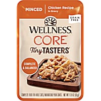 Wellness CORE Minced Chicken in Gravy Tiny Tasters Wet Cat Food