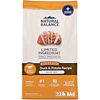 Natural Balance Limited Ingredient Adult Grain-Free Dry Dog Food Reserve Duck & Potato Recipe