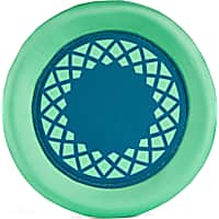 Leaps & Bounds Green Splash & Dash Canvas Floating Flyer Water Dog Toy, Medium