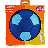 Leaps & Bounds Blue Splash & Dash Soccer Ball Dog Toy