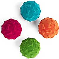 Leaps & Bounds Flocked Foam Dog Toy
