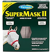 Farnam SuperMask II Classic Horse Fly Mask, without Ears