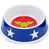 Buckle-Down DC Comics Wonder Woman Icon Dog Food Water Bowl