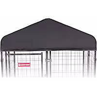 Lucky Dog Steel Grey Studio & Studio Jr Canopy Dog Kennel Cover