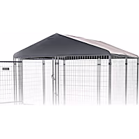 Lucky Dog Steel Grey Executive Canopy Dog Kennel Cover