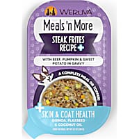 Weruva Meals 'n More Steak Frites with Beef, Pumpkin & Sweet Potato in Gravy Wet Dog Food