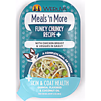 Weruva Meals 'n More Funky Chunky with Chicken Breast & Veggies in Gravy Wet Dog Food