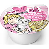 B.F.F. Dog Fun Size Meals! Wanna Be Withya with Chicken Breast, Rice & Chicken Liver in Broth Wet Dog Food