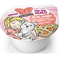 B.F.F. Dog Fun Size Meals! We Be Jammin' with Chicken Breast, Rice, Pumpkin & Salmon in Broth Wet Dog Food