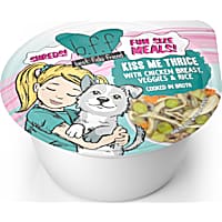 B.F.F. Dog Fun Size Meals! Kiss Me Thrice with Chicken Breast, Veggies & Rice Cooked in Broth Wet Dog Food