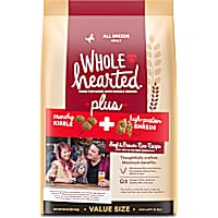 WholeHearted Plus Beef & Brown Rice Recipe with Whole Grains Plus Dry Dog Food