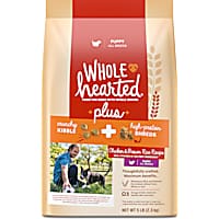WholeHearted Plus Chicken & Brown Rice Recipe with Whole Grains Dry Puppy Food