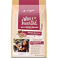 WholeHearted Whole Grains with Pork, Beef & Lamb Dry Dog Food