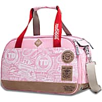 Touchdog Pink Airline Approved Around-The-Globe Passport Designer Pet Carrier