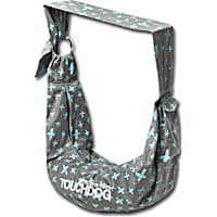 Touchdog Grey 'Paw-Ease' Over-The-Shoulder Travel Sling Pet Carrier