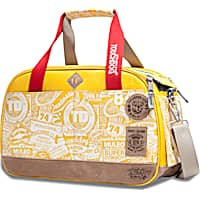 Touchdog Yellow Airline Approved Around-The-Globe Passport Designer Pet Carrier
