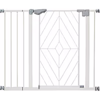 EveryYay Modern White Dog Gate