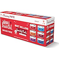 WholeHearted Grain Free Best Sellers Wet Cat Food Pate Variety Pack