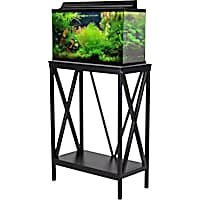 Double fish tank stand clearance