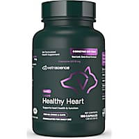 VetriScience Coenzyme Q10 10Mg Capsules Heart Supplement for Cats & Dogs