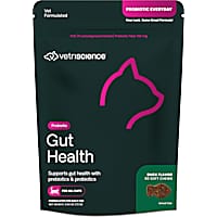 VetriScience Probiotic Everyday Duck Flavored Soft Chews Digestive Supplement for Cats