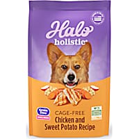 Halo Holistic Complete Digestive Health Grain Free Chicken and Sweet Potato Recipe Small Breed Dry Dog Food