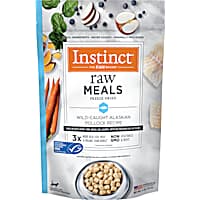 Instinct Freeze Dried Raw Meals Grain Free Wild-Caught Alaskan Pollock Recipe Cat Food