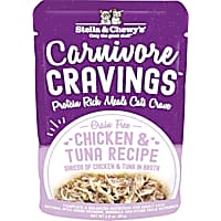 Stella & Chewy's Carnivore Cravings Protein Rich Meal or Topper Chicken & Tuna Recipe Wet Cat Food