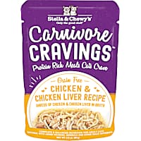 Stella & Chewy's Carnivore Cravings Protein Rich Meal or Topper Chicken & Chicken Liver Recipe Wet Cat Food
