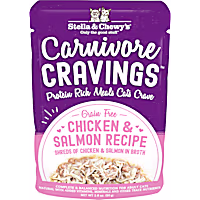 Stella & Chewy's Carnivore Cravings Protein Rich Meal or Topper Chicken & Salmon Recipe Wet Cat Food