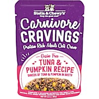 Stella & Chewy's Carnivore Cravings Protein Rich Meal or Topper Tuna & Pumpkin Recipe Wet Cat Food