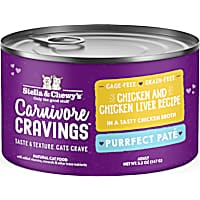Stella & Chewy's Carnivore Cravings Purrfect Pate Chicken & Chicken Liver Recipe Wet Cat Food