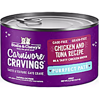 Stella & Chewy's Carnivore Cravings Purrfect Pate Chicken & Tuna Recipe Wet Cat Food