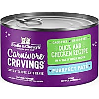 Stella & Chewy's Carnivore Cravings Purrfect Pate Duck & Chicken Recipe Wet Cat Food