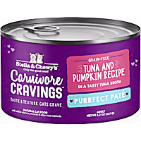 Stella & Chewy's Carnivore Cravings Purrfect Pate Tuna & Pumpkin Recipe Wet Cat Food