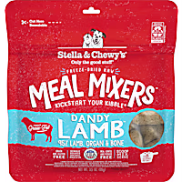 Stella & Chewy's Freeze Dried Raw Dandy Lamb Meal Mixer High Protein Dry Dog Food Topper