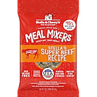 Stella & Chewy's Freeze Dried Raw Super Beef Meal Mixer High Protein Dry Dog Food Topper