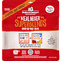 Stella & Chewy's Freeze Dried Raw Grass-Fed Beef Meal Mixers SuperBlends Dry Dog Food Topper