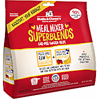 Stella & Chewy's Freeze Dried Raw Cage-Free Chicken Meal Mixers SuperBlends Dry Dog Food Topper