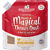 Stella & Chewy's Freeze-Dried Raw Marie's Magical Dinner Dust Meal Cage-Free Chicken Recipe Dry Dog Food Topper